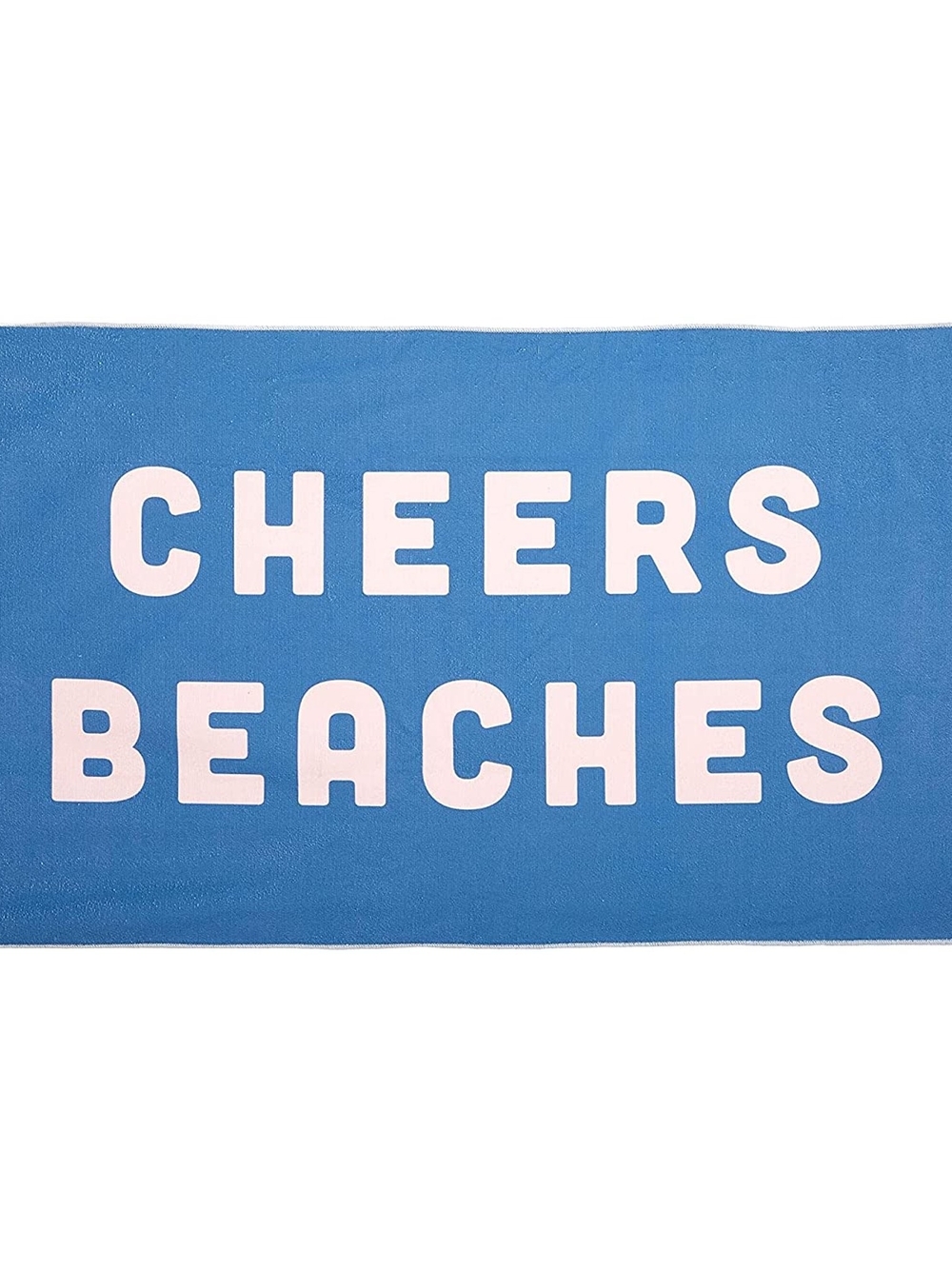 Pearhead Cheers Beaches Beach Towel NWT Bachelorette Bride